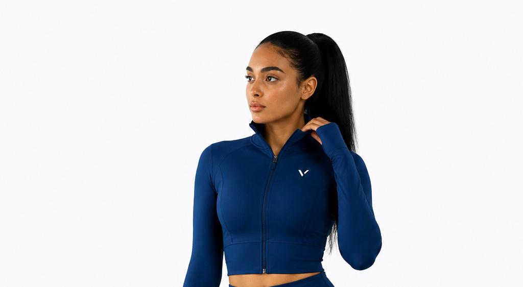 VEXA Sculpt Zip Jacket - Navy front