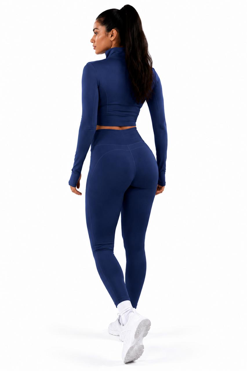 VEXA Sculpt Leggings - Navy butt-lift back